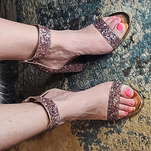 Pink GLITTER Heels!! - Picture 11 of 15